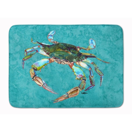 Carolines Treasures Crab Machine Washable Memory Foam Mat 8657-RUG